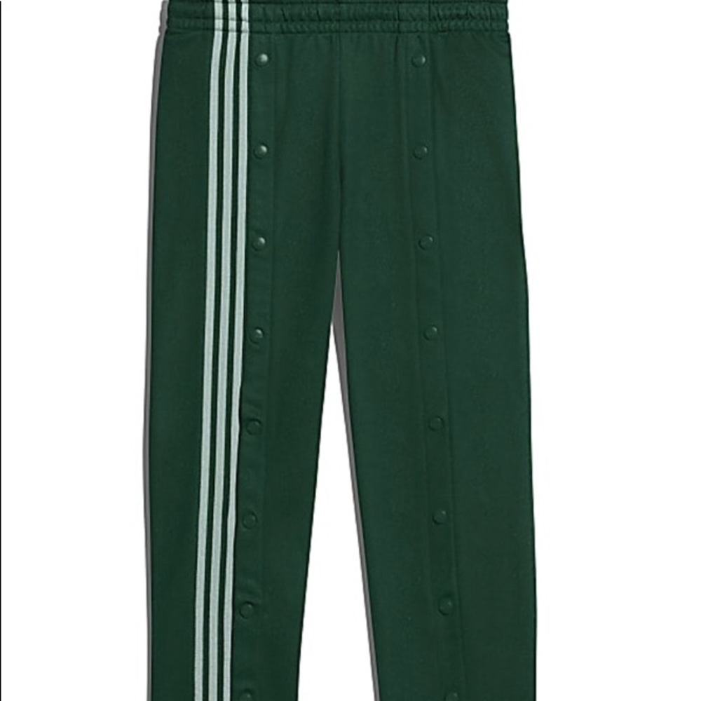 Green track pants (unisex)